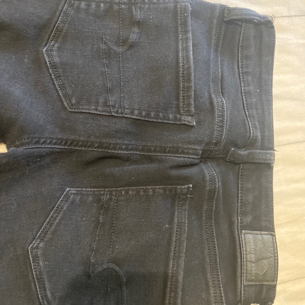 Ripped black jeans from american eagle